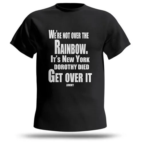 Rainbow Black T Shirt